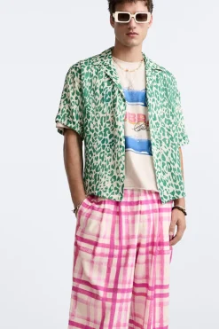 Best PANTALÓN ESTAMPADO CUADROS LIMITED EDITION Hombre Pantalones