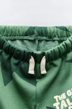 Niños ZARA 1½ - 6 Años·Pantalones|1½ - 6 Años·Pantalones / Leggings<PANTALÓN ESTRELLAS TEXTO FLOCK