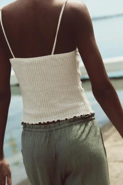 Outlet PANTALÓN ESTRUCTURA Mujer Pantalones