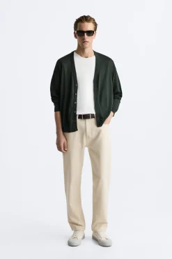 Hot PANTALÓN ESTRUCTURA ALGODÓN Hombre Pantalones