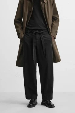 Sale PANTALÓN ESTRUCTURA CINTURÓN Hombre Pantalones