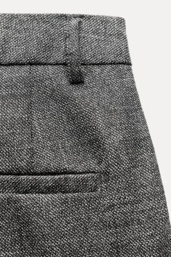 Sale PANTALÓN ESTRUCTURA LANA 100% ZW COLLECTION Mujer Pantalones