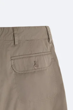 Hot PANTALÓN ESTRUCTURA PLIEGUES Hombre Pantalones