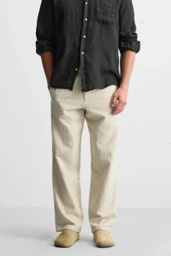 Outlet PANTALÓN ESTRUCTURA RAYAS Hombre Pantalones