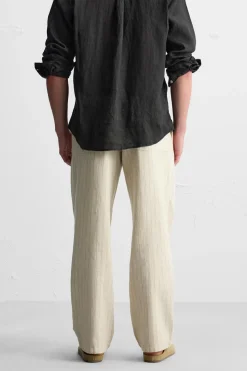 Outlet PANTALÓN ESTRUCTURA RAYAS Hombre Pantalones