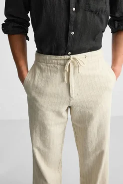 Outlet PANTALÓN ESTRUCTURA RAYAS Hombre Pantalones