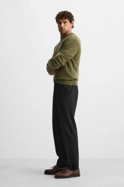 Sale PANTALÓN ESTRUCTURA TWILL Hombre Pantalones