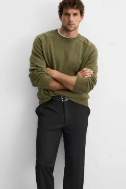 Sale PANTALÓN ESTRUCTURA TWILL Hombre Pantalones