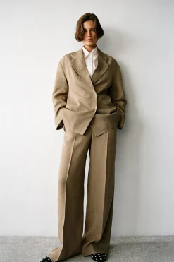 New PANTALÓN ESTRUCTURA ZW COLLECTION Mujer Pantalones