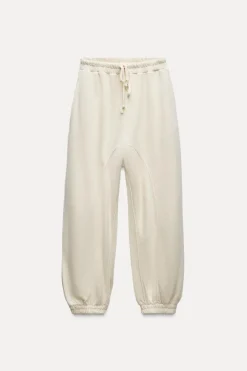 Online PANTALÓN FELPA BAGGY RÚSTICO Mujer Pantalones