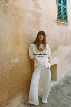 Fashion PANTALÓN FELPA BORDADO Mujer Pantalones|Sudaderas / Joggers