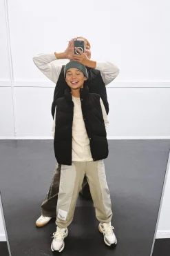 Niños ZARA 6 - 14 Años·Pantalones|6 - 14 Años·Deporte / Chándal<PANTALÓN FELPA COMBINADO