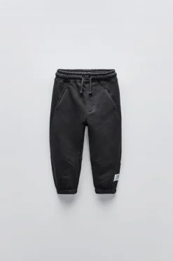 Niños ZARA 1½ - 6 Años·Pantalones|1½ - 6 Años·Chándal<PANTALÓN FELPA ETIQUETA