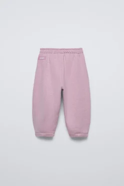 Niños ZARA 1½ - 6 Años·Pantalones|1½ - 6 Años·Total Look<PANTALÓN FELPA ETIQUETA