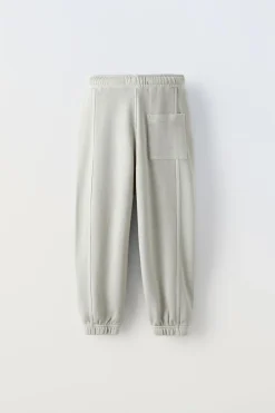 Niños ZARA 6 - 14 Años·Pantalones<PANTALÓN FELPA GARMENT DYE