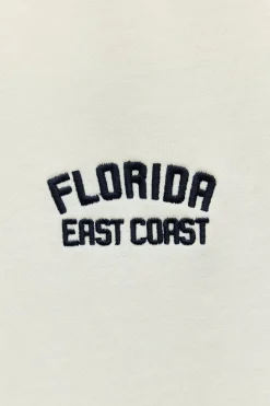 New PANTALÓN FELPA RECTO VARSITY Mujer Pantalones|Sudaderas / Joggers