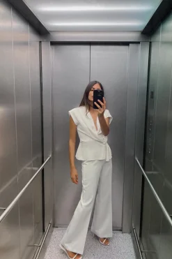 New PANTALÓN FLARE Mujer Pantalones