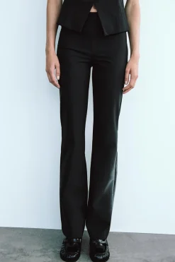 Hot PANTALÓN FLARE Mujer Pantalones