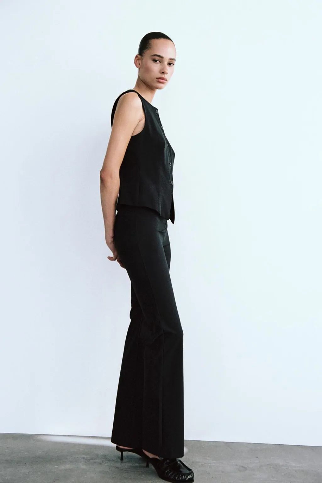 Hot PANTALÓN FLARE Mujer Pantalones