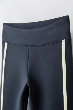 Niños ZARA 6 - 14 Años·Pantalones|6 - 14 Años·Deporte / Jogging<PANTALÓN FLARE BANDA