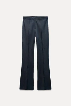 Sale PANTALÓN FLARE EFECTO DENIM Mujer Jeans|Pantalones