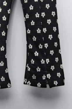 Niños ZARA 1½ - 6 Años·Pantalones|6 - 18 Meses·Pantalones / Leggings<PANTALÓN FLARE ESTAMPADO