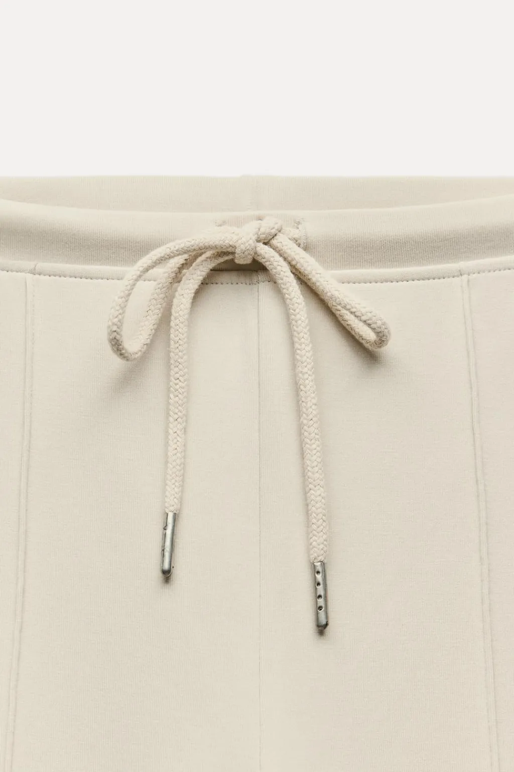 Hot PANTALÓN FLARE INTERLOCK COSTURAS Mujer Pantalones|Sudaderas / Joggers