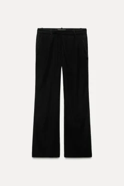 Best PANTALÓN FLARE TERCIOPELO ZW COLLECTION Mujer Pantalones