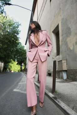 Hot PANTALÓN FLARE TIRO ALTO Mujer Pantalones