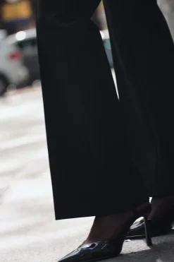 Sale PANTALÓN FLARE TIRO ALTO Mujer Pantalones