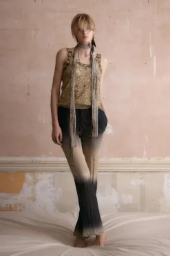 New PANTALÓN FLUÍDO TIE DYE Mujer Pantalones