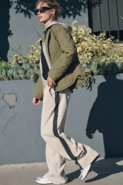 Discount PANTALÓN FLUIDO BANDA LATERAL Mujer Pantalones