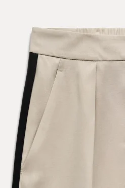 Discount PANTALÓN FLUIDO BANDA LATERAL Mujer Pantalones