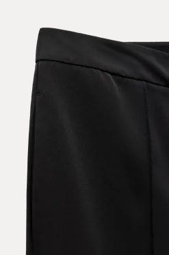 Fashion PANTALÓN FLUIDO CRUCE DELANTERO Mujer Pantalones