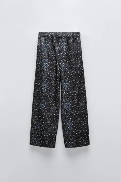 Niños ZARA 6 - 14 Años·Pantalones|6 - 14 Años·Total Look<PANTALÓN FLUIDO ESTAMPADO