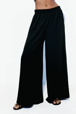 Hot PANTALÓN FLUIDO PALAZZO Mujer Pantalones