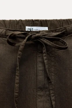 Hot PANTALÓN FLUIDO RÚSTICO Mujer Pantalones