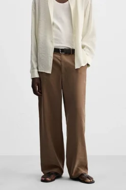 Outlet PANTALÓN FLUIDO STRAIGHT FIT Hombre Pantalones