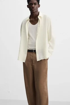 Outlet PANTALÓN FLUIDO STRAIGHT FIT Hombre Pantalones