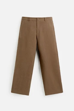 Outlet PANTALÓN FLUIDO STRAIGHT FIT Hombre Pantalones