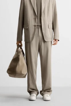 Best PANTALÓN FLUIDO TRAJE Hombre Pantalones