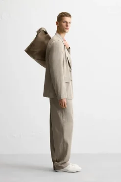 Best PANTALÓN FLUIDO TRAJE Hombre Pantalones