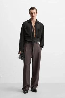 Best PANTALÓN FLUIDO TRAJE Hombre Pantalones