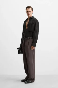 Best PANTALÓN FLUIDO TRAJE Hombre Pantalones