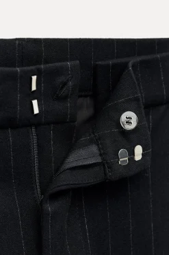 Fashion PANTALÓN FRANELA RAYA DIPLOMÁTICA Mujer Pantalones