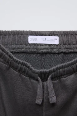 Niños ZARA 6 - 14 Años·Pantalones|6 - 14 Años·Deporte / Chándal<PANTALÓN GARMENT DYE BORDADO