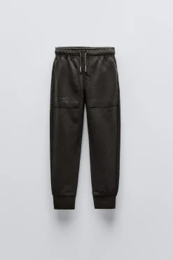 Niños ZARA 6 - 14 Años·Pantalones|6 - 14 Años·Deporte / Chándal<PANTALÓN INTERLOCK