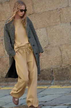 Clearance PANTALÓN INTERLOCK ABERTURA Mujer Pantalones|Sudaderas / Joggers