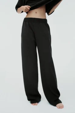 Best PANTALÓN INTERLOCK LAVADO Mujer Pantalones|Sudaderas / Joggers