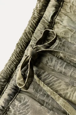 Clearance PANTALÓN JACQUARD LAZADAS ZW COLLECTION Mujer Pantalones